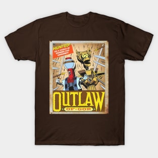 Mystery Science Rusty Barn Sign 3000 - Outlaw of Gor T-Shirt